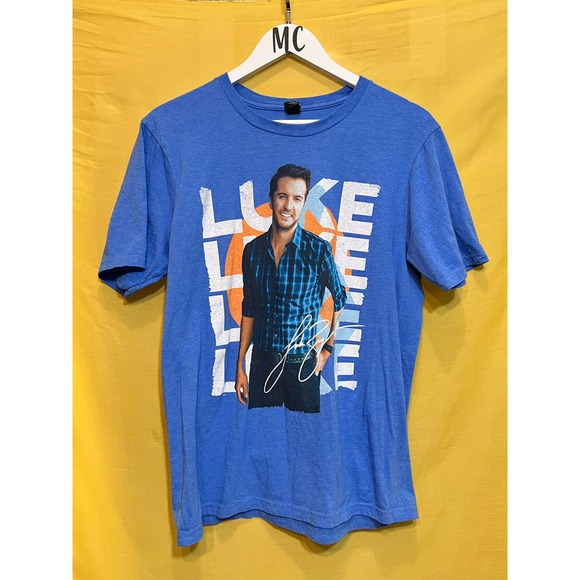 Luke Bryan Kick the Dust Up 2015 Tour Shirt size medium - Picture 2 of 11